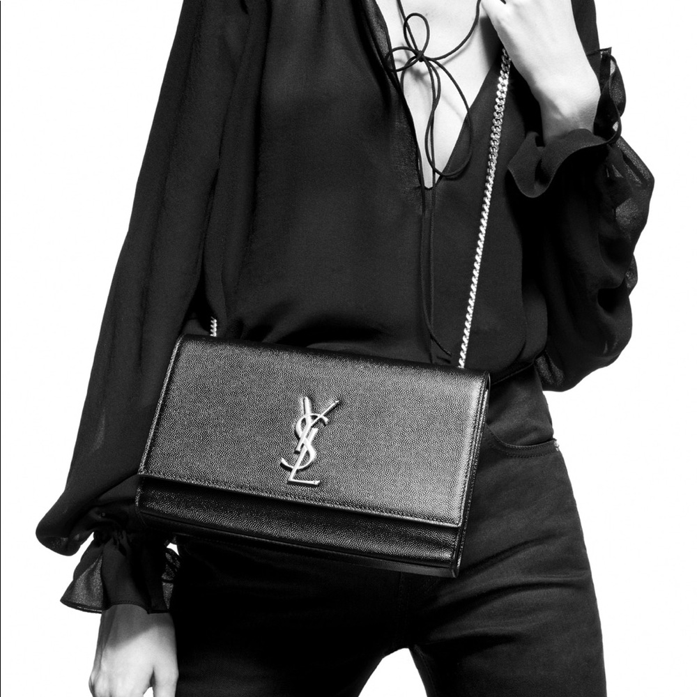 YSL Grain Leather Bag